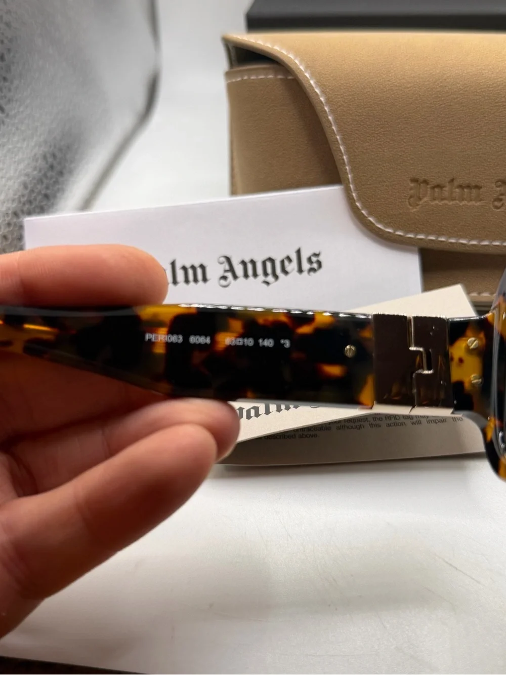 Palm Angels Tortoiseshell Sunglasses - Brown